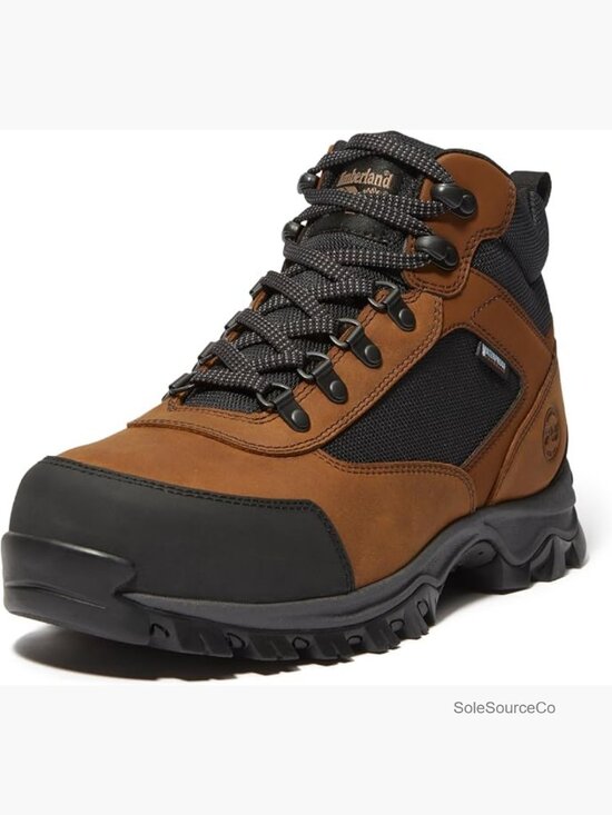 Steel Toe Waterproof Industrial Hiker Work Boots Men\'s 6\